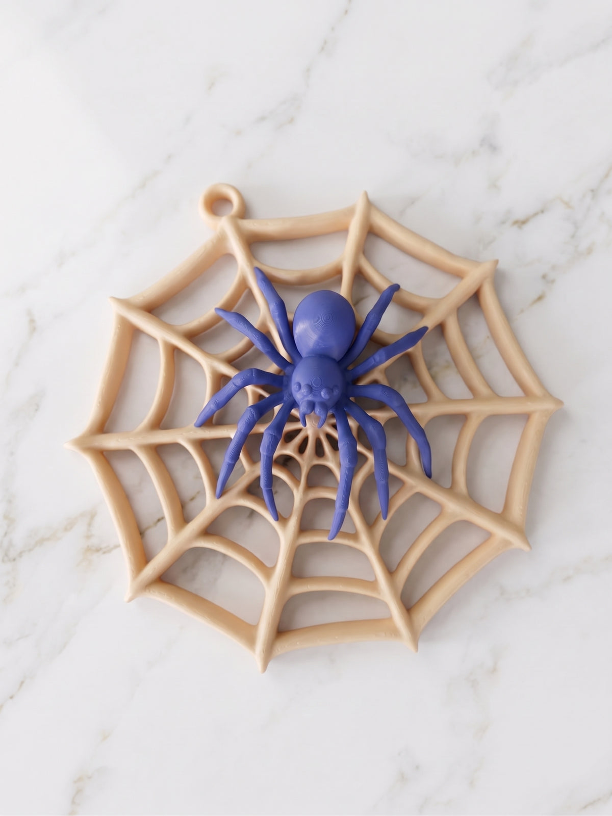 Custom-Colour Spider Web Wall Hanging β Halloween Decoration