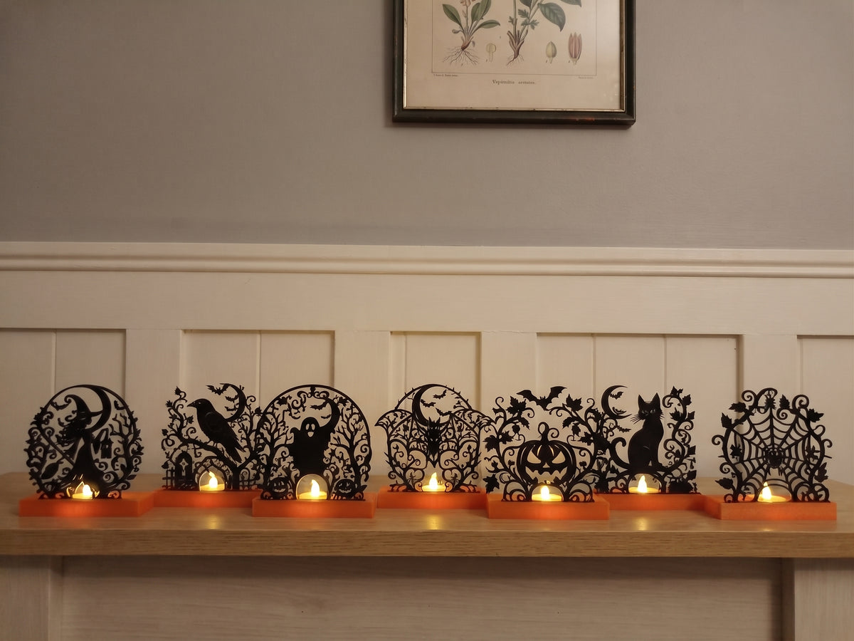 Halloween LED Candle Decoration – 7 Spooky Designs