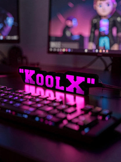Personalized LED Name Light – Custom Name Sign