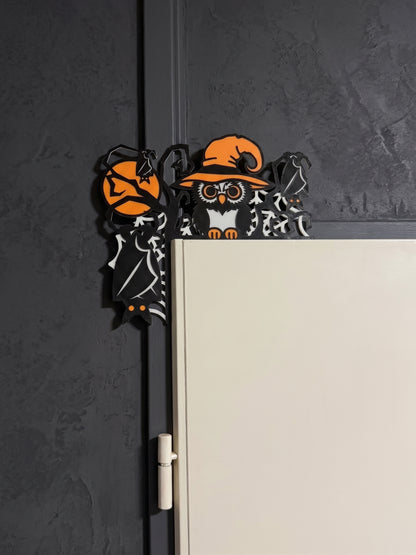 Halloween Owl TV, Monitor & Door Topper