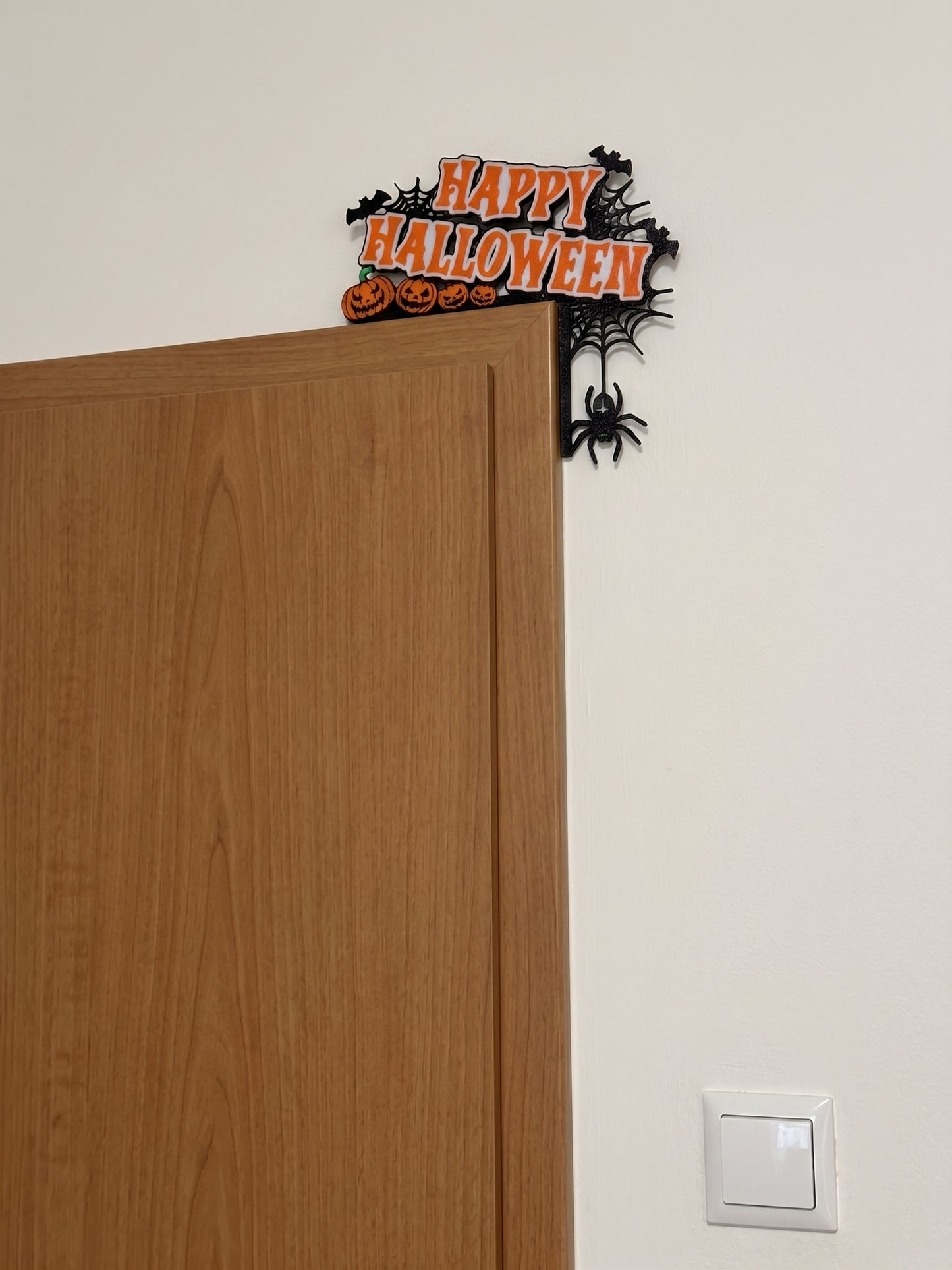 Happy Halloween TV, Monitor & Door Topper