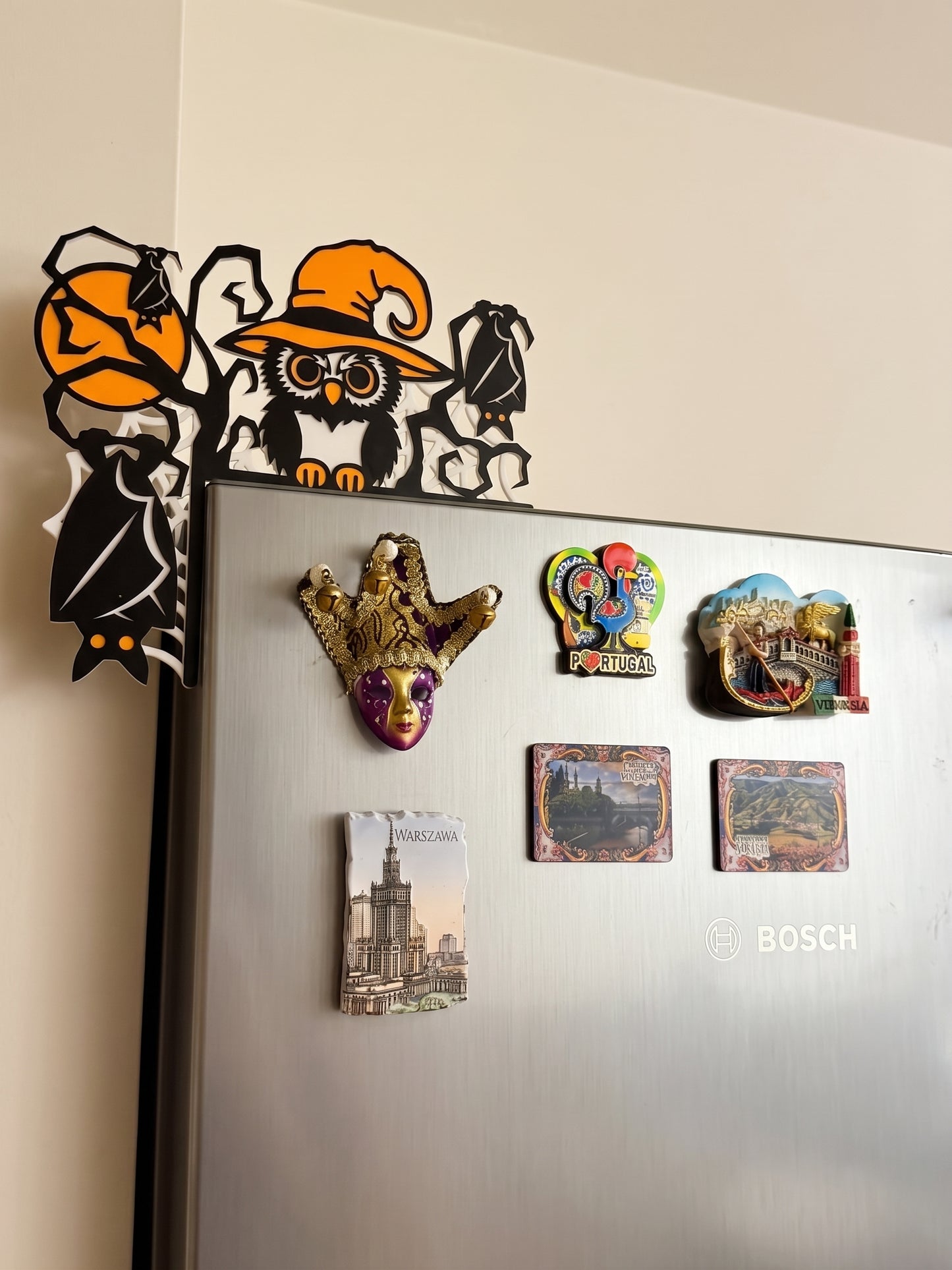 Halloween Owl TV, Monitor & Door Topper