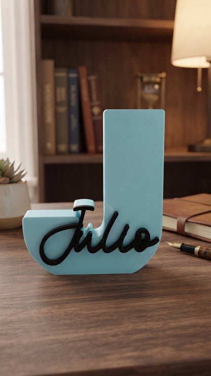 Personalized Letter with Name – Custom 3D Printed Name Sign