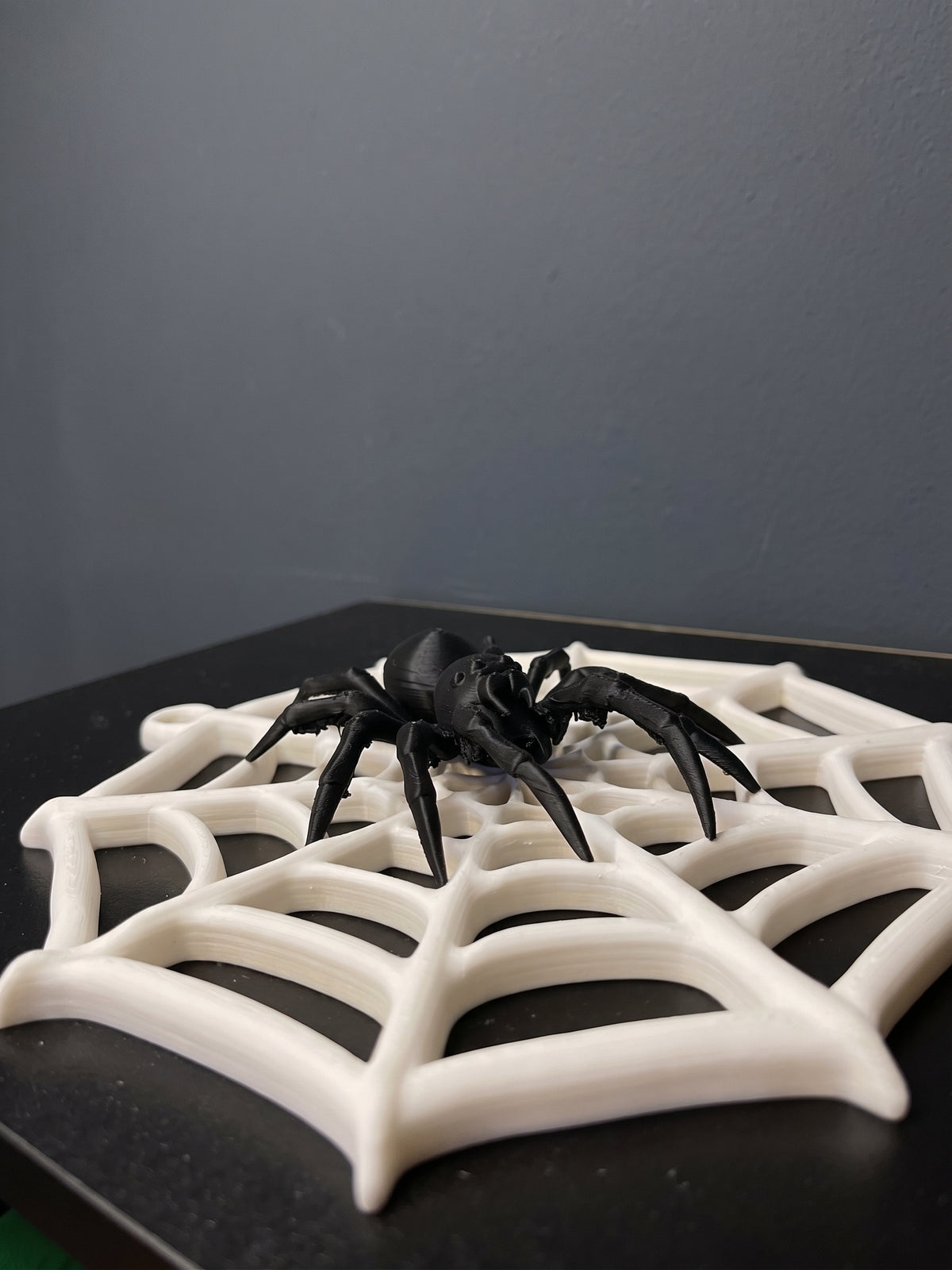 Custom-Colour Spider Web Wall Hanging – Halloween Decoration