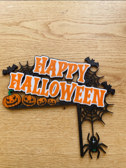 Happy Halloween TV, Monitor & Door Topper