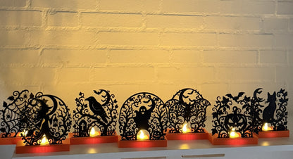 Halloween LED Candle Decoration – 7 Spooky Designs