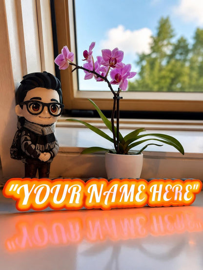 Personalized LED Name Light – Custom Name Sign