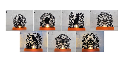 Halloween LED Candle Decoration – 7 Spooky Designs