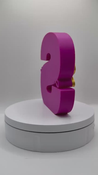 Personalized Letter with Name – Custom 3D Printed Name Sign