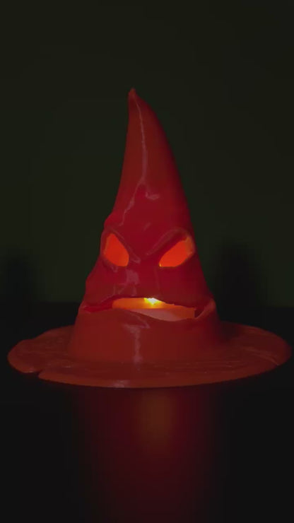 Magical Sorting Hat LED Tea Light Halloween Decoration